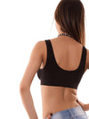 &quot;Black&quot;High Impact Seamless Perfect Fit Sports Bra snazzyway
