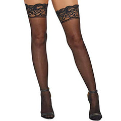 Black ultra seam ultra sheer women everyday stockings snazzyway