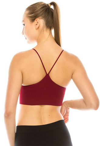 Luxurious Lightweight Criss Cross Sports Bra Pack of 2 snazzyway