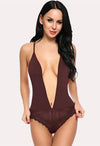 Chic and Comfy Sheer Nightwear Bodysuit snazzyway