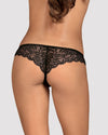 Crotchless Thong Open Fanatical Lingerie snazzyway