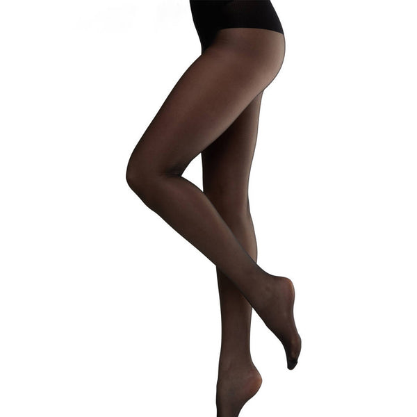 Control top tights flatten your tummy women Sheer Toe snazzyway