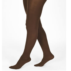 Copper Key Microfiber Opaque Brown Tights snazzyway