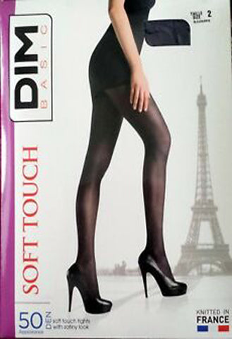 Dim opaque satine 50 denier women pantyhose pack of 2 snazzyway