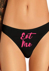 Eat Me Printed Thong Panty Gift snazzyway