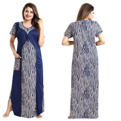 Elegant full length Nightgown Nighty snazzyway