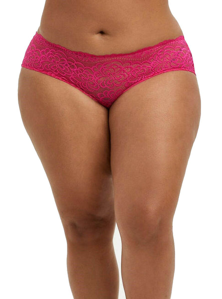 Plus size sexy cage back lace panties 4XL 5XL