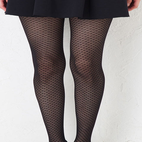 Fashion tights  15 denier diamond patterned snazzyway