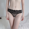 Female T-Back Crotch Mesh Lace Panties snazzyway