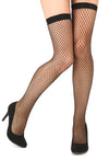 Fishnet fashion knee highs stockings pack of 2 snazzyway