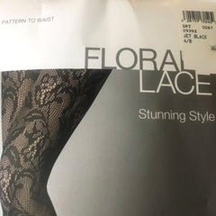 Floral Lace Stunning Style Pantyhose(sold out) snazzyway