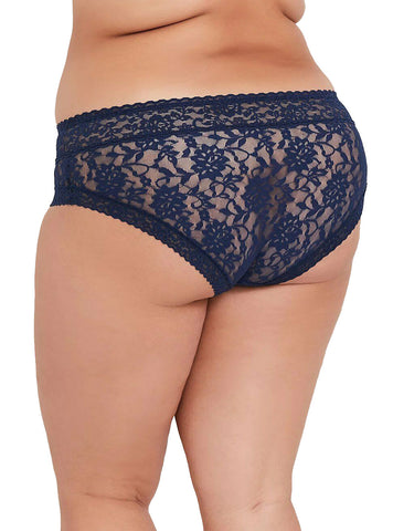 French Daina 4XL-5XL Signature Lace Hipster panty FRENCH DAINA