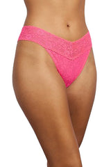 French Daina Mid-Rise Lace 4XL-5XL Thong-2 Pack FRENCH DAINA