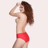 French Daina Red Seamless Panties snazzyway