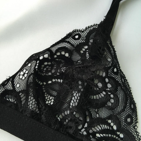 French Style Sexy Lace Wireless Bralette FRENCH DAINA