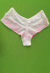 GMT Embroidered Ultra Sexy Panty Thin 1pc White snazzyway