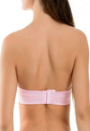 Half Cup Seamless Padded Luxury Pink Coloured Bra FRENCH DAINA