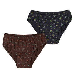 “Hanes” Pk Of 2 Printed Cotton Knicker FRENCH DAINA