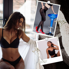 Hot Sexy Black Lingerie Gift Pack snazzyway