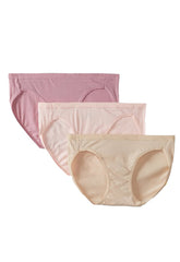 Hushh Luxury Cotton Ladies Panties ( Pk of 3 ) snazzyway