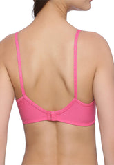 "Hushh" Magenta Comfy Plus Size Regular Use Bra FRENCH DAINA