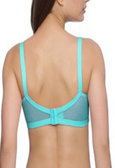 "Hushh" Sky Blue Plus Size Regular Use Bra FRENCH DAINA