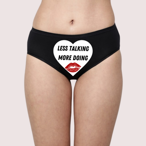 Sensual Custom Text Get Things Done Panty snazzyway