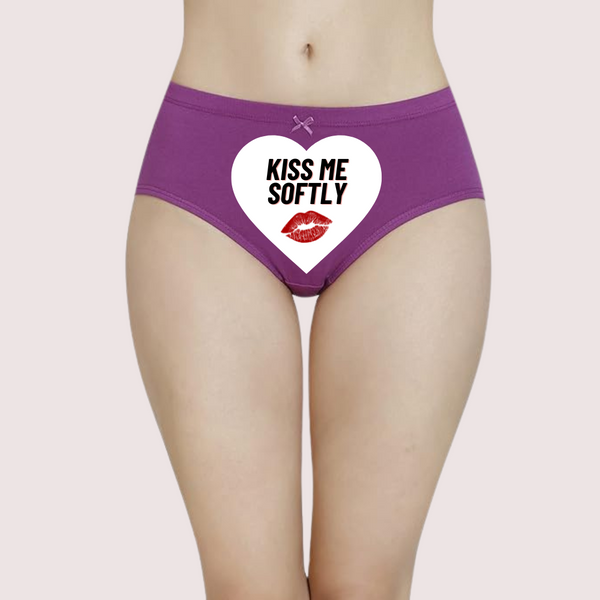 Kiss Me Softly Custom Panty for Her snazzyway