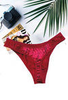 Kom Finishing Touches Burgundy Thong(sold out) snazzyway