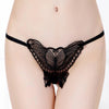 LEG AVENUE Butterfly Shaped Open Crotch G-String(sold out) snazzyway