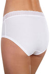 Lace Me Wild White Cotton Hipster Panty(sold out) snazzyway
