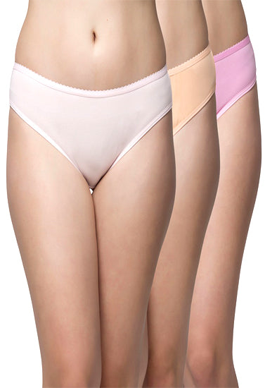 Ladies Everyday Usage 3 Cotton Brief Panties For Men snazzyway