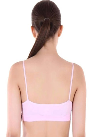 "Comfy" Ladies Light Pink Non Padded Bra snazzyway