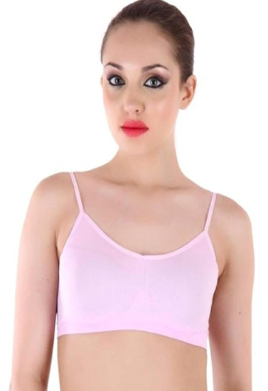 "Comfy" Ladies Light Pink Non Padded Bra snazzyway