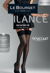 Le Bourget taille fine cream women pantyhose snazzyway