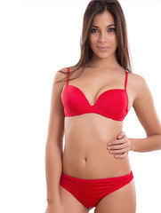 Lovable Red Seamless Bra and Brief Set FRENCH DAINA