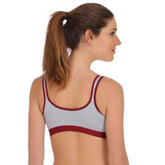 Medium Impact non padded sports bra pack of 3 snazzyway