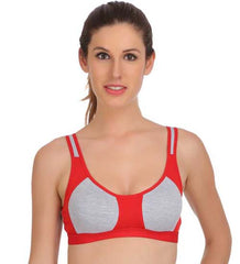 "Medium" Impact sports bra panty set pack of 3 snazzyway