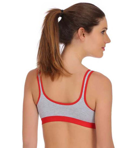 "Medium" Impact sports bra panty set pack of 3 snazzyway