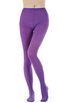 Miss style sheer fantasy purple pantyhose tights snazzyway