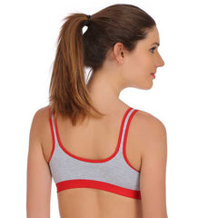 "Non" padded medium impact Sports bra ( 2 Pack ) snazzyway