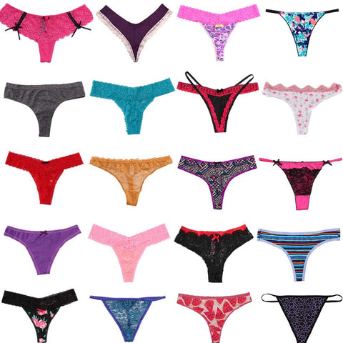 10 Pack Sexy Panties Sexy Cheeky Panty Variety Pack French Daina