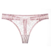 Plus size see through lace mesh tanga thong snazzyway