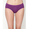 Comfy Snazzy Way Beauty Tagless Strechy Waist Women&#39;s Plus Size Purple Cotton Panties(Pkt of 2) snazzyway