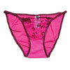 Red Color Animal Print Bridal Panty snazzyway