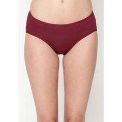 Snazzy Way Women's Best Fitting Plus Size Maroon Cotton Panties(Pkt of 2) FRENCH DAINA