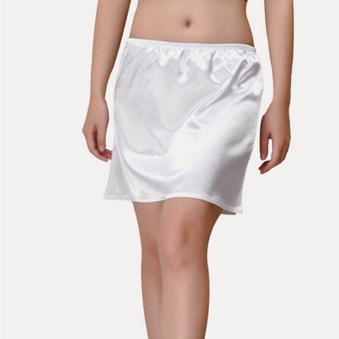 Satin Mini Skirt for Women Lady Girl French Daina