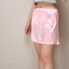 Satin Mini Skirt for Women Lady Girl French Daina