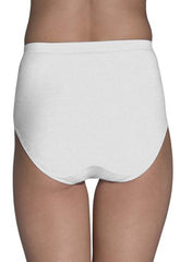 Scandy White Soft & Cozy High Waisted Brief snazzyway