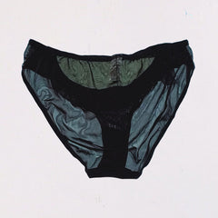 Sex and the City Black Wonderful Transparent Hipster Panty(SOLD OUT) snazzyway